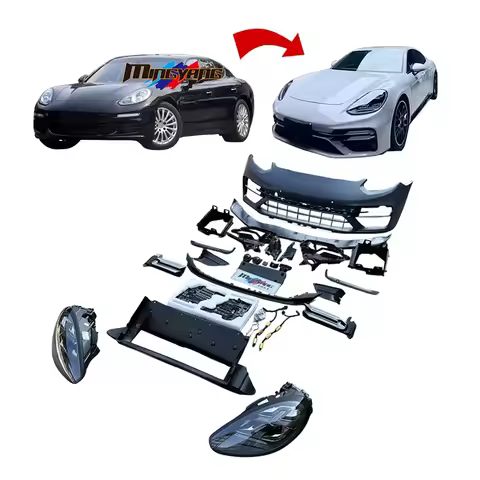 2010-2016 970.1 970.2 upgrade to 971 Turbo S facelift car bumpers bodykit PDLS headlamps For Porsche