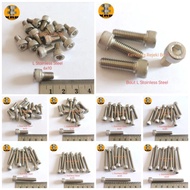 Stainless L Bolt M6x10, M6x15, M6x20, M6x25, M6x30, M6x35, M6x40, M6x50, M6x60 SUS 304 Stainless Ste