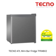 TECNO 47L Mini Bar Fridge TFR48V2