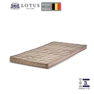 LOTUS ที่นอนยางพาราแท้ 100% ที่นอนอเนกประสงค์ ทดแทนที่นอนเดิม Latex made in Belgium ส่งฟรี