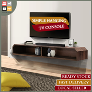 GO FOR HOME 5FT SIMPLE KABINET TV GANTUNG CONSOLE HANGING TV CABINET KABINET TV GANTUNG RUANG TAMU