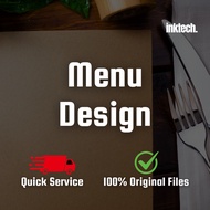 [BACA DESKRIPSI] SERVIS DESIGN MENU MURAH / MENU DESIGNING SERVICE [READ DESCRIPTION]