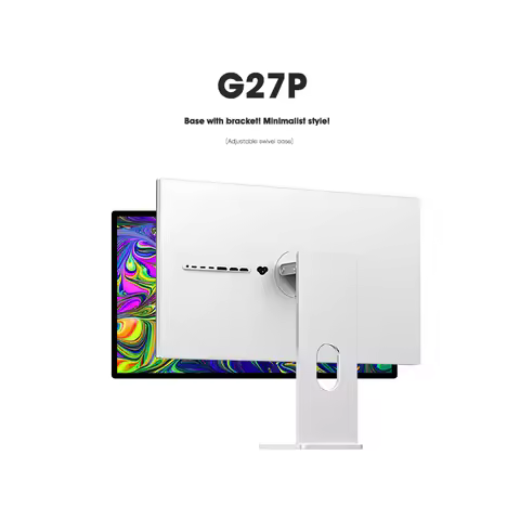 KUYCON G27P 27-Inch 5K 75Hz Wide Gaming Office Monitor Retina Display Aluminum Vertical for Photogra