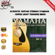 TALI GITAR AKUSTIK YAMAHA MN10 – SUPER LIGHT TENSION