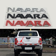 For Nissan Frontier D40 Pickup D21 D22 Navara Logo Emblems Rear Tailgate Trunk Letters Decals