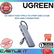 UGREEN UG CM219 70336 Type-C To 4 Port USB 3.0 Hub With USB-C Power Port