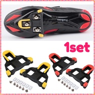 Cleat Pedal SPD SL Cleat Road Bike Shoes Black Yellow