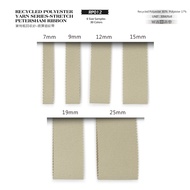 R RP012 Pet Bottle Recycled Yarn Micro-Elastic Paper Tape GRS Certification [Gongmeng]