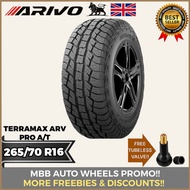 ARIVO 265/70R16 112T - Terramax Arv Pro AT - All Terrain Tires - Arivo 265/70/16