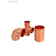 Central air conditioning tee specifications 16-54mm diameter copper pipe welding accessories conver