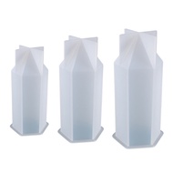 Crystal Point Tower Epoxy Resin Mold Aromatherapy Plaster Candle Silicone Mould
