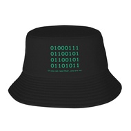 Programmer Binary Ascii Creatives Film Novelty Print Fisherman'S Hat