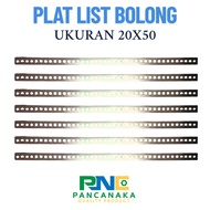 20X50 PERFORMANCE LIST PLATE - 1 PCS