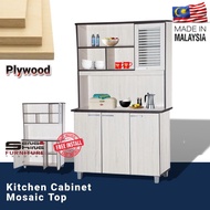 (Full Installation)Plywood Kitchen Cabinet/Dry Cabinet/Large Capacity Cabinet/Almari Dapur/Almari/Ka
