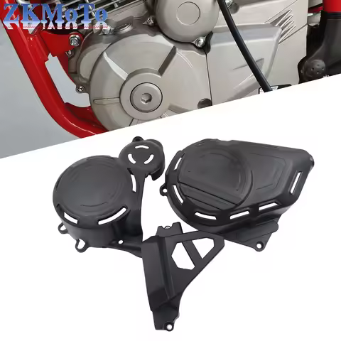 Motorcycle Engine Clutch Guard Water Pump Cover Ignition Protector For ZS172FMM-5 Engine ZongShen PR