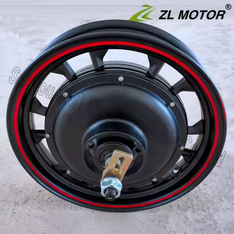 16 inch 1000w integrated wheel export electric vehicle motor 133S modified disc brake motor ZL