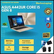 TERMURAH! ASUS A442UR Core i5-8250U 930MX NVDIA (8GB / 512GB SSD / 14"