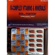 B50 Forten Vitamin Mineral Ayam (10 tables)