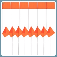 100Pcs Irrigation Flags Lawn Garden Marking Flags Landscape Flags Construction Marker Flags Marking 