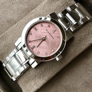 C0D Burberry The City BU9223 Stainless Steel 26 mm Pink Dial Womens Watch