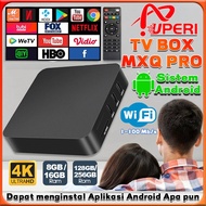 2024 Latest Android TV Box 4K HD Smart TV Box 16GB+256GB 2.4G WIFI Android Media Player Set-Top TV Box Android Google Assistant Netflix Youtube Android11.1 Version