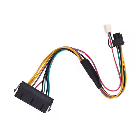L68AATX PSU Power Supply Cable 24P to 6P Male Mini 6P Connector for HP ProDesk 600 G1 600G1 800G1 Ma