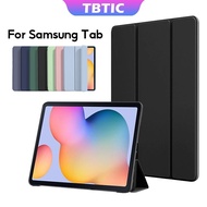 Casing Tablet สำหรับ Samsung S7 S8 11นิ้ว A8 X205 X200 10.5 S6 Lite P610 P615 10.4 A7 A7 Lite 8.7 Tab ฝาครอบแท็บเล็ตทำจาก PU เคสอัจฉริยะ