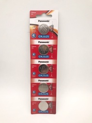 5pcs CR2025 GENUINE Panasonic Japan Lithium Battery 3V