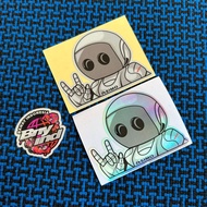 Asimo Princutt Sticker Sticker