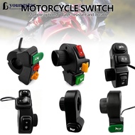 YTAR  Motorcycle Switch Assembly Handlebar Horn Headlight Turn Signal Switch Waterproof Electric Sco