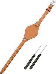 Watch Band Compatible with Fossil, Women 8mm Soft Leather Replacement Wrist Strap for Fossil ES3077 ES3148 ES3262 and ES4119 ES4176 Series Watch Straps