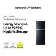 Panasonic 306L 2 Doors Refrigerator with Jumbo Freezer NR-TV341BPKS