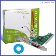 PCI SOUNDCARD 5.1 INTERNAL CPU - WON5.SHOP