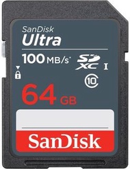 SanDisk 32/64GB Ultra SDXC UHS-I 100mb/s Memory Card 記憶卡 (SDSDUNR)