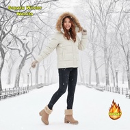 Women's winter boots waterproof winter snow thick fur warm women