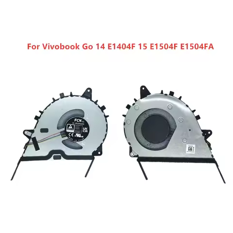 Brand Original New Laptop CPU GPU Cooling fans For ASUS Vivobook Go 14 E1404F 15 E1504F E1504FA