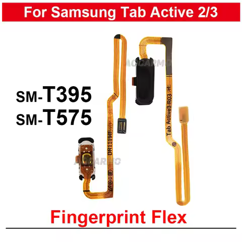 Fingerprint Sensor Button Flex Cable Replacement Parts For Samsung Galaxy Tab Active 2 3 Active3 8.0