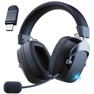 Acinaci 2.4GHz 無線遊戲耳機，適用於 PS5、PS4 玩家、PC、Nintendo Switch，藍牙遊戲耳機和麥克風