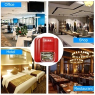 Light Fire Alarm Warning Strobe Siren Alert Safety System Siren System Sound and Light Fire Alarm Si