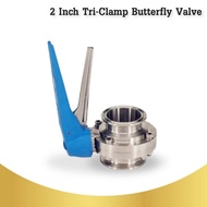 2 Inch Tri-Clamp Butterfly Valve