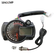 Universal For KOSO LCD Digital MAX 299KM/H Motorcycle RX2N Odometer Speedometer Meter Instrument Adj