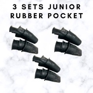 3 SETS Billiard Rubber Pocket Junior. for Junior size table / bulsa ng bilyaran