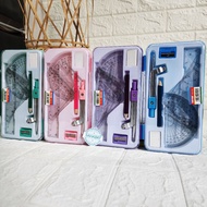 1 SET JOYKO MS-82 MATH SET RULER, DEGREE ARC, TRIANGLE RULER, PENCIL SHARPENER