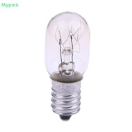 Mypink 2Pcs E14 15W High Temperature Resistant Refrigerator Bulb Microwave Oven Replacement Light To