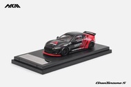 HKM 1:64合金模型 Maserati 瑪莎GranTurismo 第1代Mk1，Sport版本GTS M145。 LB-Works寬體改裝版