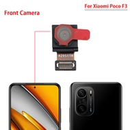 Original For Xiaomi Poco F3 F4 X3 X4 GT M3 X4 Pro Front Camera Flex With Back Rear Camera Module Fle