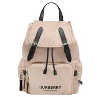 BURBERRY 8021264 THE RUCKSACK 翻蓋束口後背包.粉芋