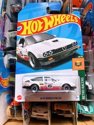 Xe Mô Hình Hot Wheels tỉ lệ 1:64 "Alfa Romeo GTV6 3.0" (White/Trắng) (New Model 2024)