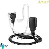 AINTP PTT MIC Headset Microphone Covert Acoustic Tube Universal Baofeng UV-5R BF-888S CB Radio Acces