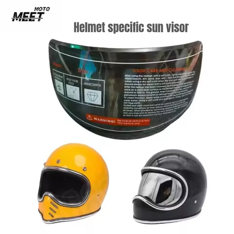 For GR RIDER Space Helmet Visor Mini Moto3 Full Helmet DAVID 2 Series Japan Korea Style H Visor Helm